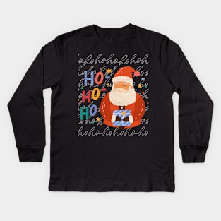 The Magic of Santa's Gift Kids Long Sleeve T-Shirt